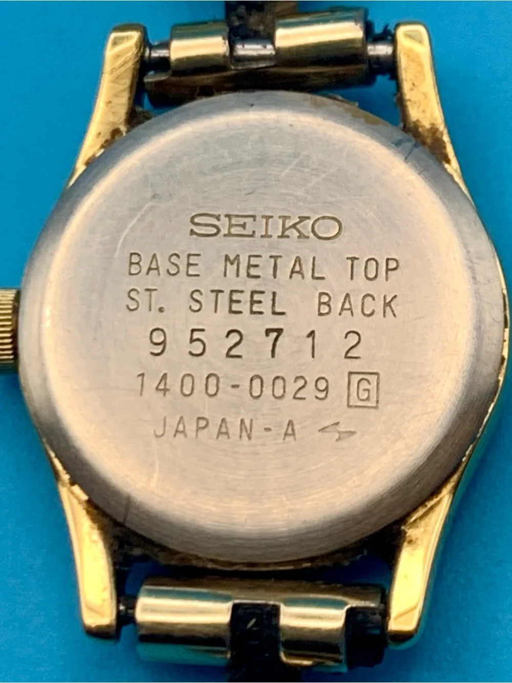 SEIKO 1400-0029 Women’s Vintage Wristwatch Speidel Bracelet Working New Battery